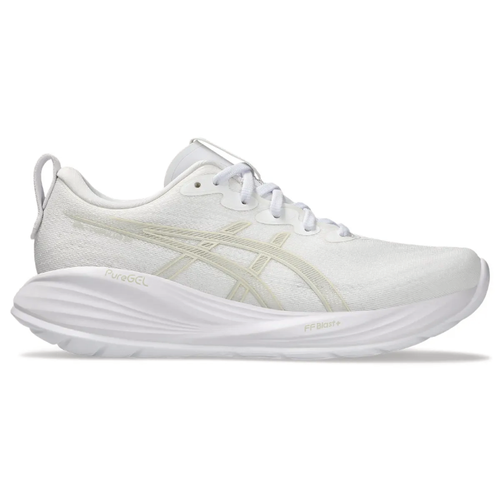 Women's ASICS Gel-Cumulus 27 - White/Lake Grey