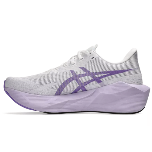 Women's ASICS Novablast 6 - White/Murasacki
