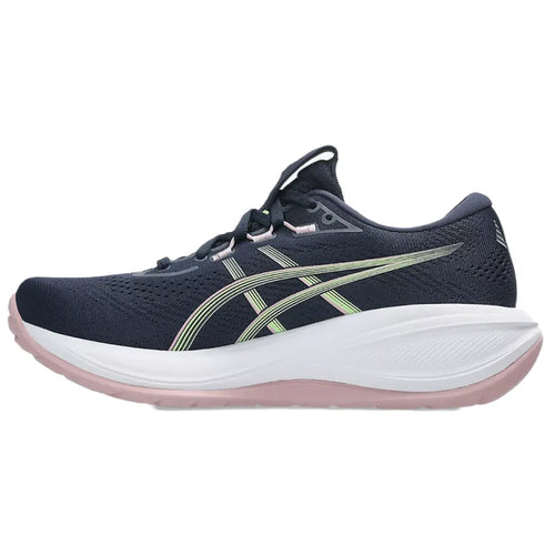 Women's ASICS Gel-Cumulus 28 - Midnight/Illuminate Green