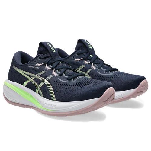 Women's ASICS Gel-Cumulus 28 - Midnight/Illuminate Green