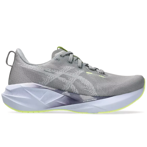 Women's ASICS Novablast 5 - Gravel/Blue Fade