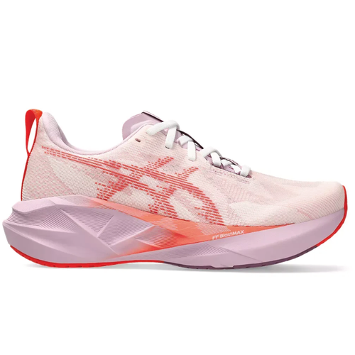 Women's ASICS Novablast 5 - White/Coral Reef