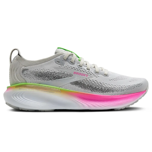 Women's Brooks Adrenaline GTS 25 - Oyster/Pink/Green