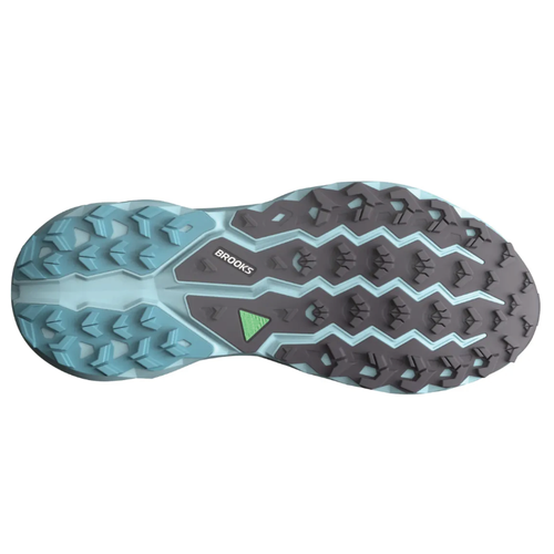 Women's Brooks Cascadia 19 GTX - Black/Ebony/Blue Flower