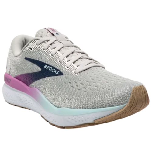 Women's Brooks Ghost 16 - White/Grey/Estate Blue