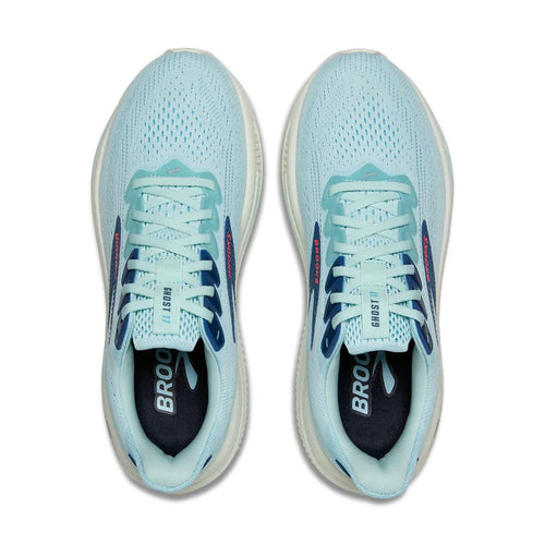 Women's Brooks Ghost 17 - Clearwater/Navy/Peony