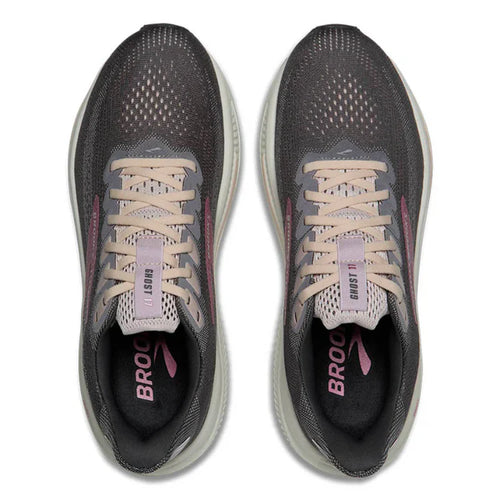 Women's Brooks Ghost 17 - Poppy Seed/Pink/Bluewash