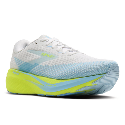 Women's Brooks Ghost Amp - White/Blue/Nightlife
