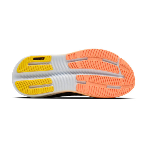 Women's Brooks Ghost Max 4 - Black/Foldstone/Cyber Peach