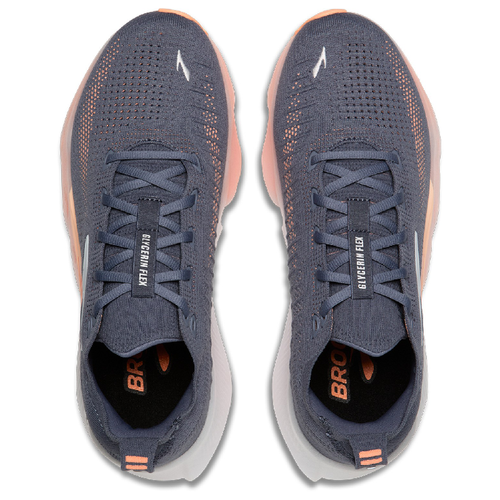 Women's Brooks Glycerin Flex - Grey/Peach/Orange