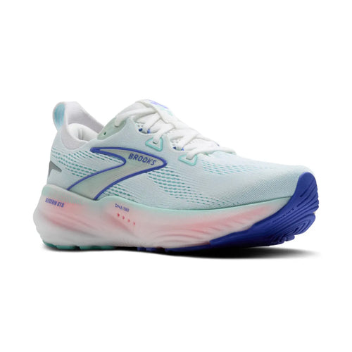 Women's Brooks Glycerin GTS 22 - White/Limpet Shell/Amparo Blue