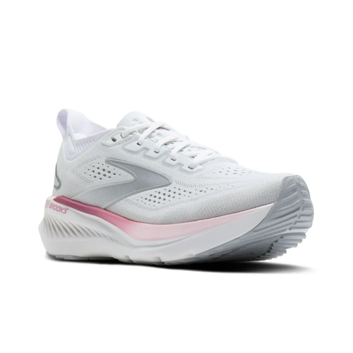 Women's Brooks Glycerin GTS 23 - White/Harbor Mist/Metallic