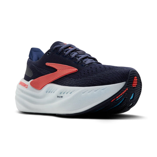 Women's Brooks Glycerin Max  - Peacoat/Blue Ribbon/Hot Coral