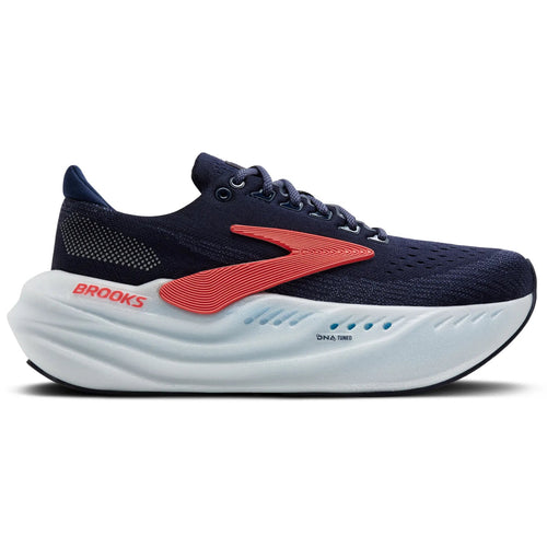 Women's Brooks Glycerin Max  - Peacoat/Blue Ribbon/Hot Coral