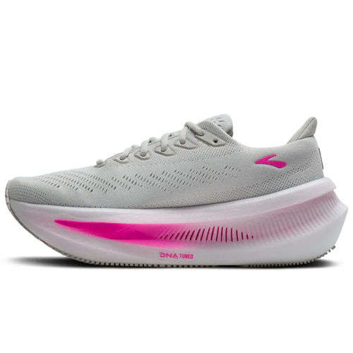 Women's Brooks Glycerin Max 2 - Oyster/Argyle/Cyber Pink