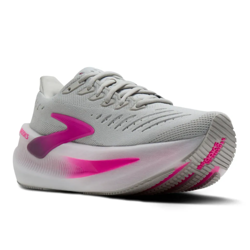 Women's Brooks Glycerin Max 2 - Oyster/Argyle/Cyber Pink