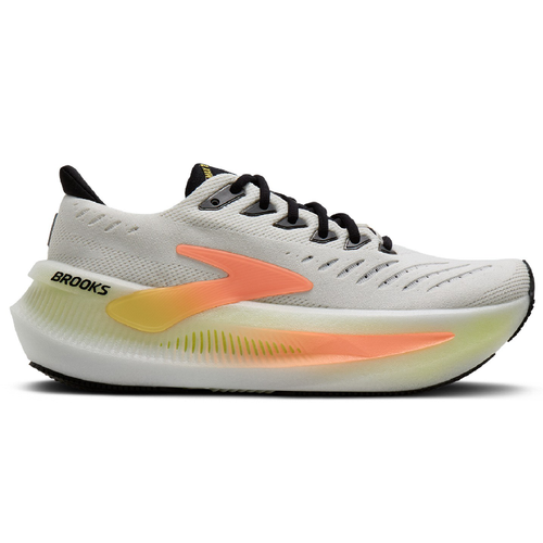 Women's Brooks Glycerin Max 2 - White/Cyber Yellow/Nightlife