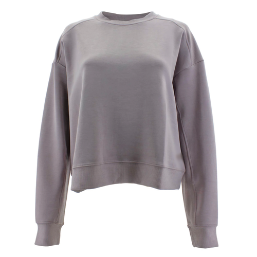 Women's Goodmiles Cloudallux Boxy Crew - Violet Ice