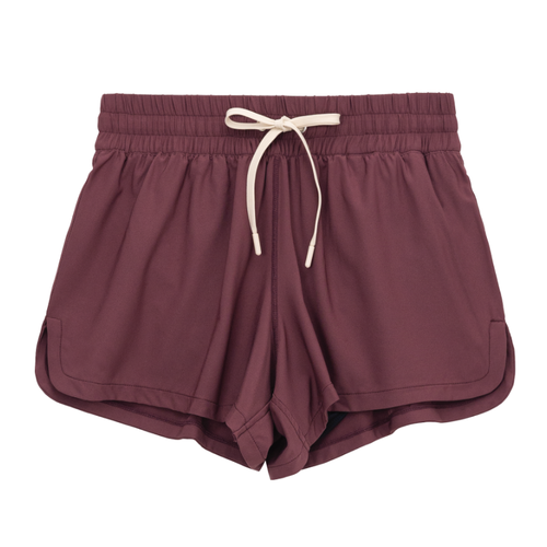 Women's Goodmiles Essential 4" Running Shorts -  Chocolate Truffle