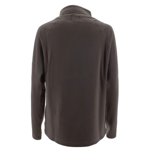 Women's Goodmiles Waffle 1/4 Zip - Coffee Quartz
