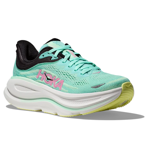 Women's HOKA Bondi 9 - Blue Spark/Mint Fluorite