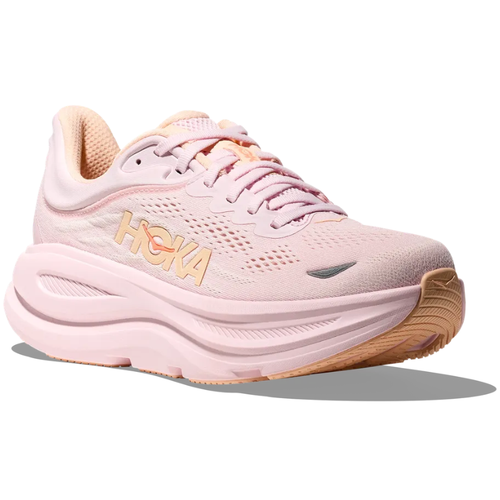 Women's HOKA Bondi 9 - Lilac Cream/Tangerine Glow