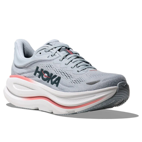 Women's HOKA Bondi 9 - Mineral Blue/Washed Blue