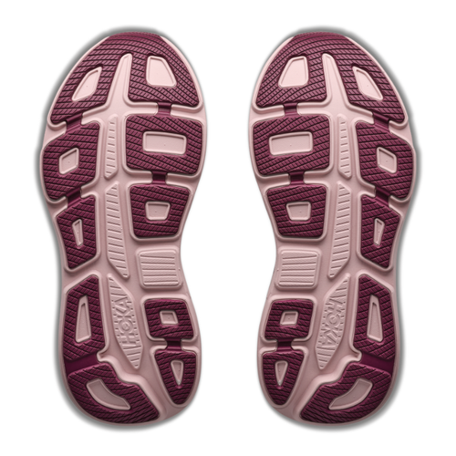 Women's HOKA Bondi 9 - White/Pink Opal