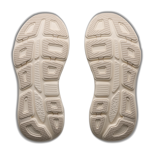Women's HOKA Bondi 9 GLM - Alabaster/Minteral Blue (ATRM)