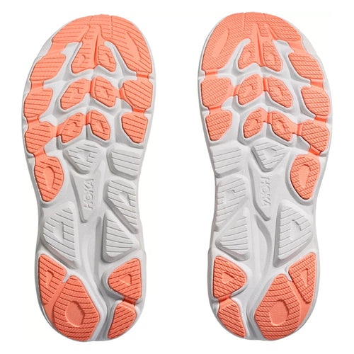 Women's HOKA Clifton 10 - Lilac Cream/Tangerine Glow