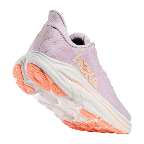 Women's HOKA Clifton 10 - Lilac Cream/Tangerine Glow