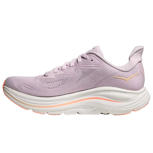 Women's HOKA Clifton 10 - Lilac Cream/Tangerine Glow
