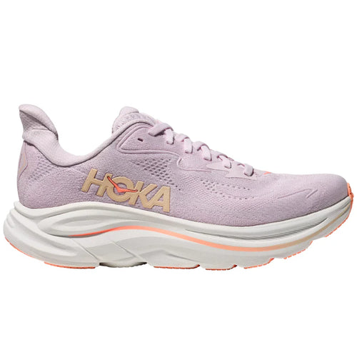 Women's HOKA Clifton 10 - Lilac Cream/Tangerine Glow