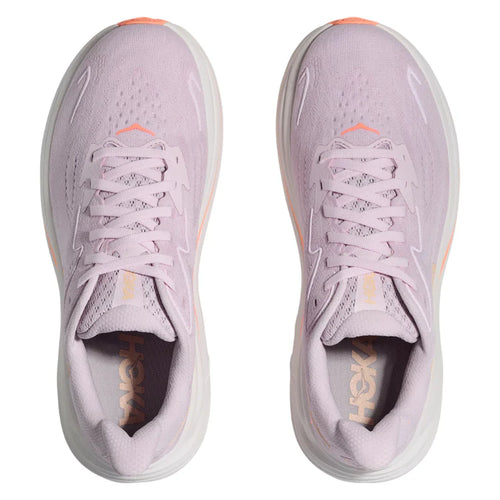 Women's HOKA Clifton 10 - Lilac Cream/Tangerine Glow