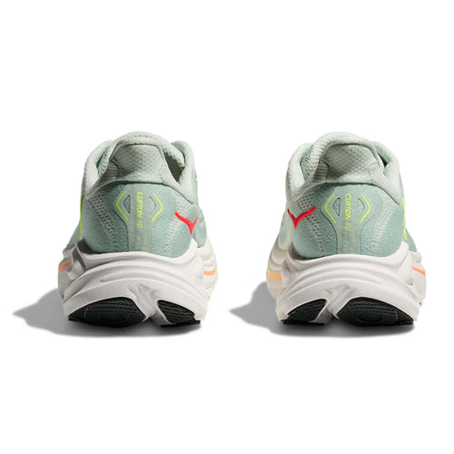 Women's HOKA Clifton 10 - Sea Glass/Neon Flame