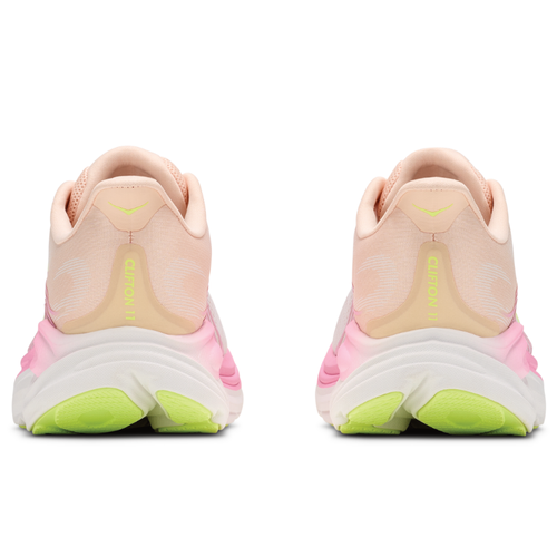 Women's HOKA Clifton 11 - Tangerine Glow/White