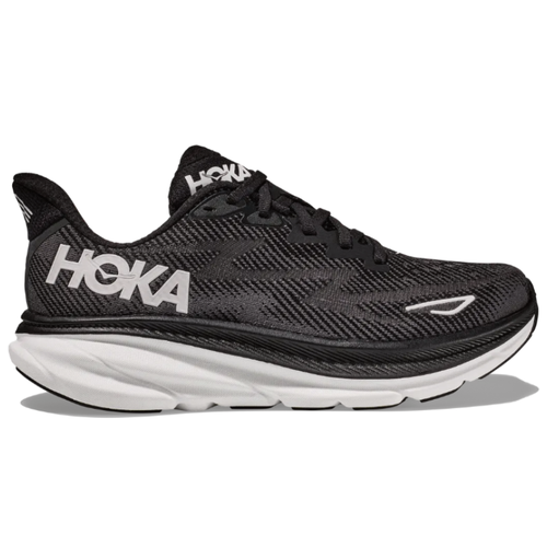 Women's HOKA Clifton 9 - Black/White