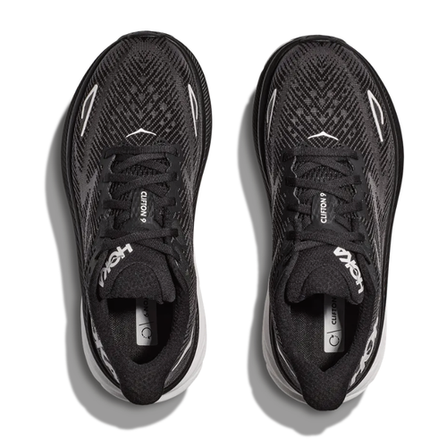 Women's HOKA Clifton 9 - Black/White