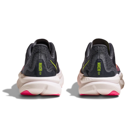 Women's HOKA Mach 6 - Grey Skies/Charcoal Grey