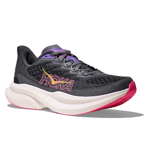 Women's HOKA Mach 6 - Grey Skies/Charcoal Grey