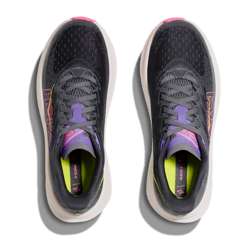 Women's HOKA Mach 6 - Grey Skies/Charcoal Grey