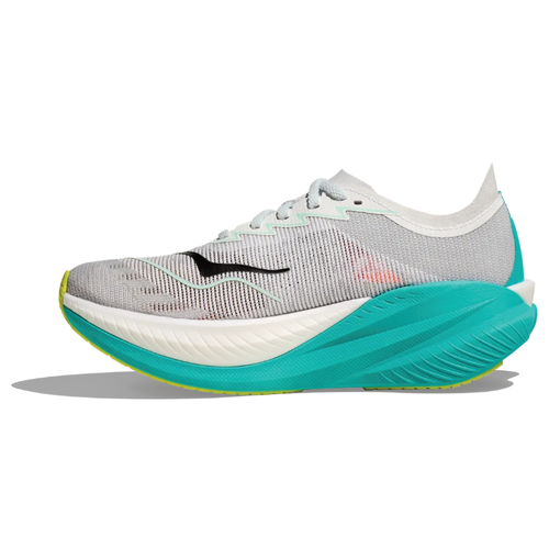 Women's HOKA Mach X 2 - Frost/Electric Aqua