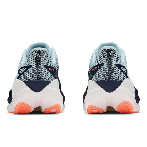 Women's HOKA Mach X 3 - Glimmering Blue/Varsity Navy
