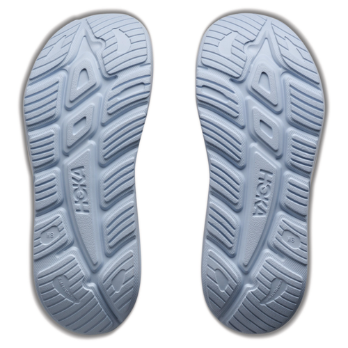 Women's HOKA Ora Recovery Slide 3 - Alabaster/Ambient Blue
