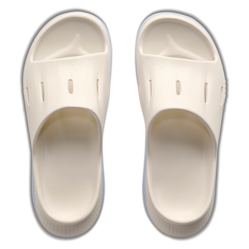 Women's HOKA Ora Recovery Slide 3 - Alabaster/Ambient Blue