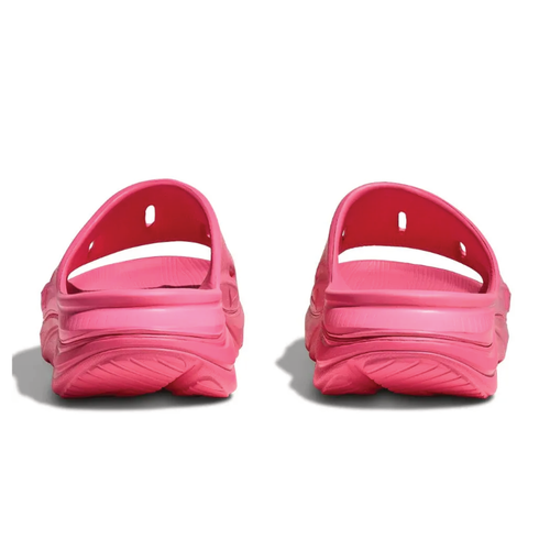 Women's HOKA Ora Recovery Slide 3 - Neon Rose/Neon Rose
