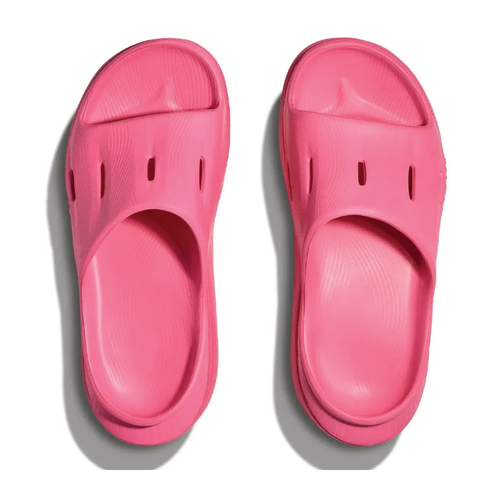 Women's HOKA Ora Recovery Slide 3 - Neon Rose/Neon Rose