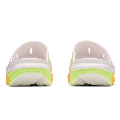 Women's HOKA Ora Recovery Slide 3 - White/Neon Yuzu