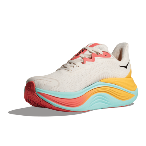 Women's HOKA Skyward X - Blanc De Blanc/Swim Day