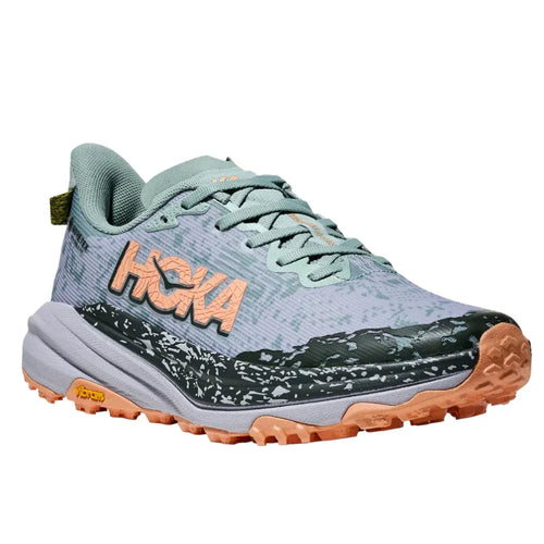 Women's HOKA Speedgoat 6 GTX - Jade/Ash Grey